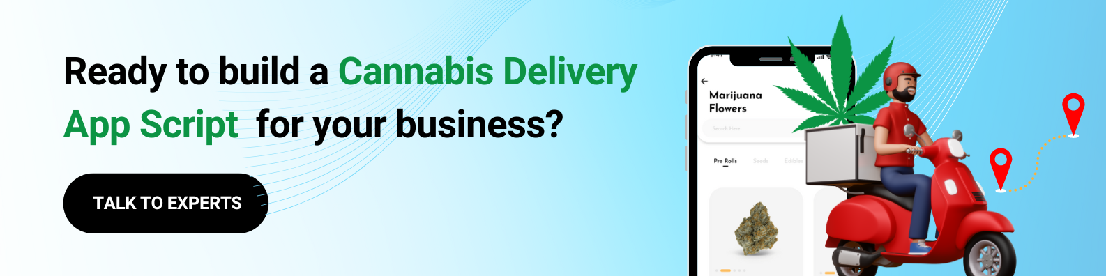 Cannabis Delivery Application Script
